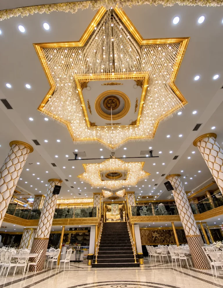 Gül Davet – Galvian Avize crystal chandelier project 2
