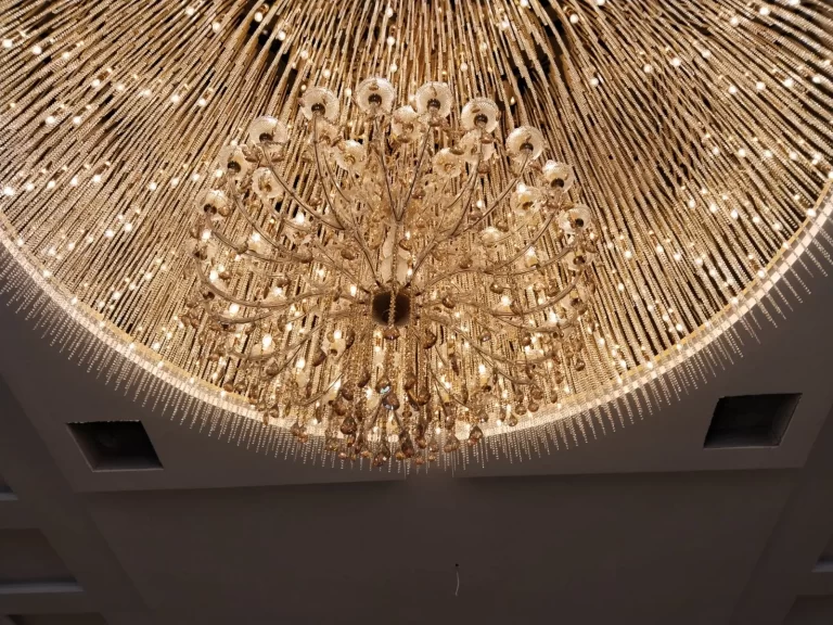 Kayseri Wedding Hall – Galvian Avize crystal chandelier project 3